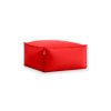 Sail square pouf 45 plain red