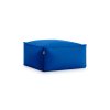 Sail square pouf 45 plain blue