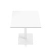 Mona dining table 70x70 white top