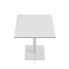 Mona dining table 70x70 grey top