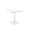 Mona dining table 70x70 white 45