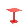 Mona dining table 70x70 red 45