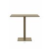 Mona dining table 90x90 bronze front