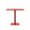 Mona dining table 90x90 red front