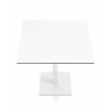Mona dining table 90x90 white top