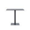 Mona dining table 90x90 anthracite front