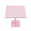 Mona dining table 90x90 pink top