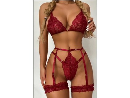 set Ruby lace