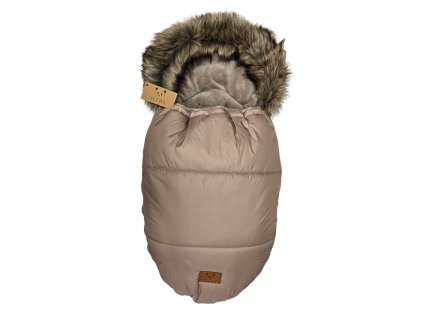 detsky fusak do kocarku seeba mumie beige