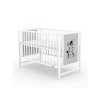 drevena detska postylka new baby bea standard zebra seda