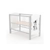 drevena detska postylka new baby elsa standard zebra bilo seda