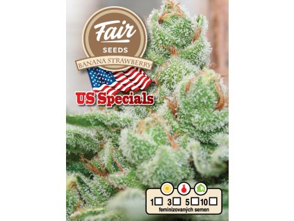 Fair Seeds Banana Strawberry, feminized, 10ks