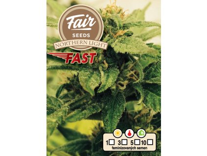 Fair Seeds Northern Light Fast, feminized fast, 5ks
