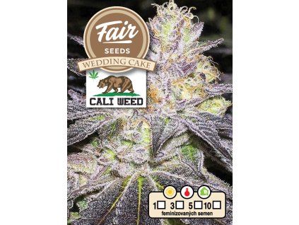 Fair Seeds CALI WEED Wedding Cake, feminized, 10ks