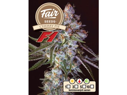 Fair Seeds Cherry Pie F1, feminized F1, 1ks