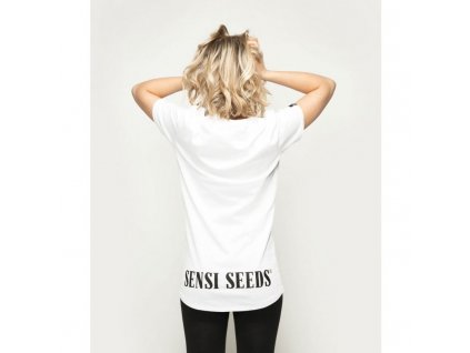 Triko Sensi Seeds Urban Long Tee bílé