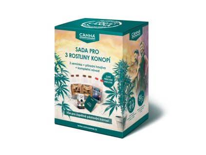 canna starter sada pro 3 rostliny