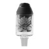 Empire Glassworks Etched Floral Water Pipe Attachment Puffco Proxy A 2
