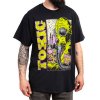 t shirt logo toxic green