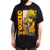 t shirt logo toxic orange