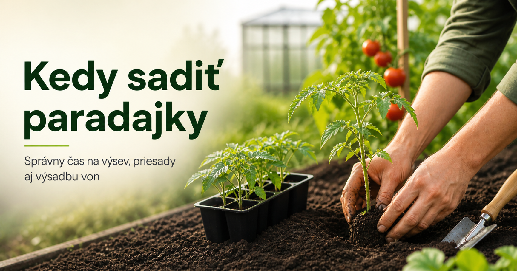 Kedy sadiť paradajky? Výsev, priesady a výsadba von