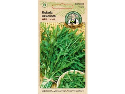 rukola uzkolista wild rocket predna strana