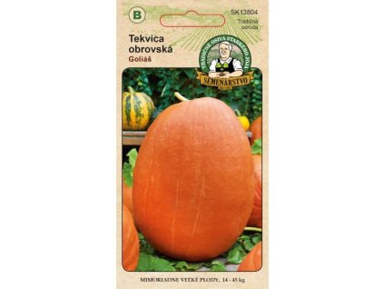 tekvica obrovska golias predna strana