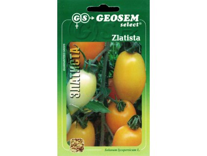 paradajka zlatista geosem predna strana