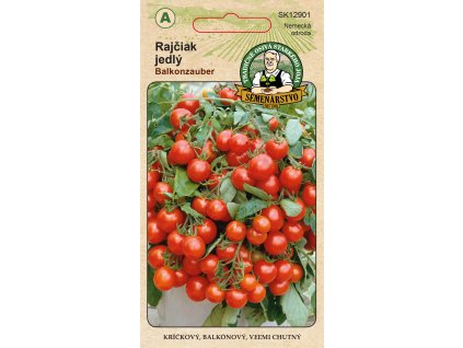 Paradajka Balkonzauber cherry paradajky do kvetináča na balkón