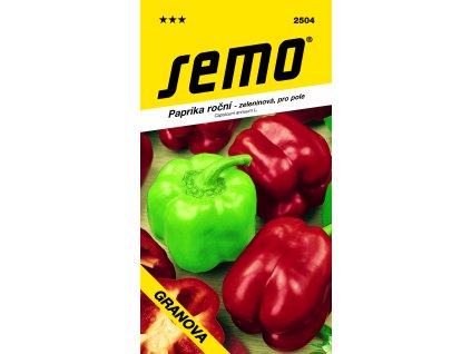 paprika sladka granova semo