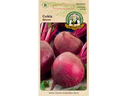 Cvikla Bikores – poloskorá odroda s guľatými buľvami od starkého Joja