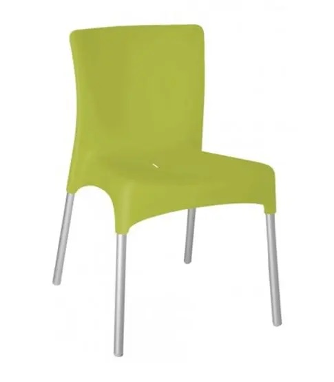 Plastová stolička MOON Farba: Lime