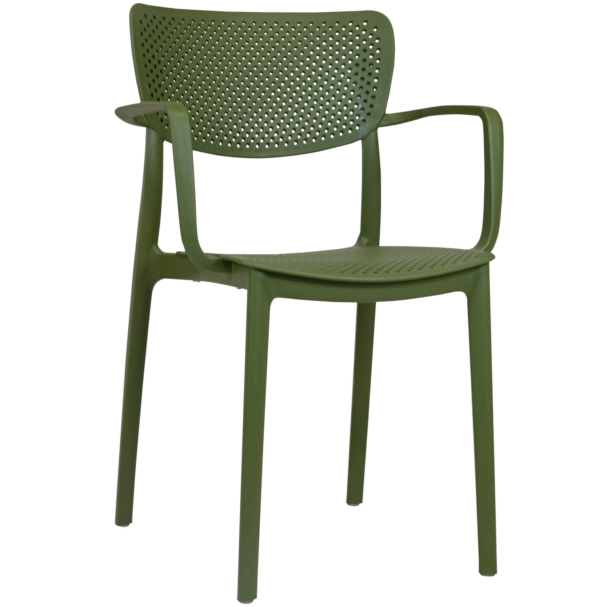 Plastová stolička LOFT Farba: OLIVE GREEN