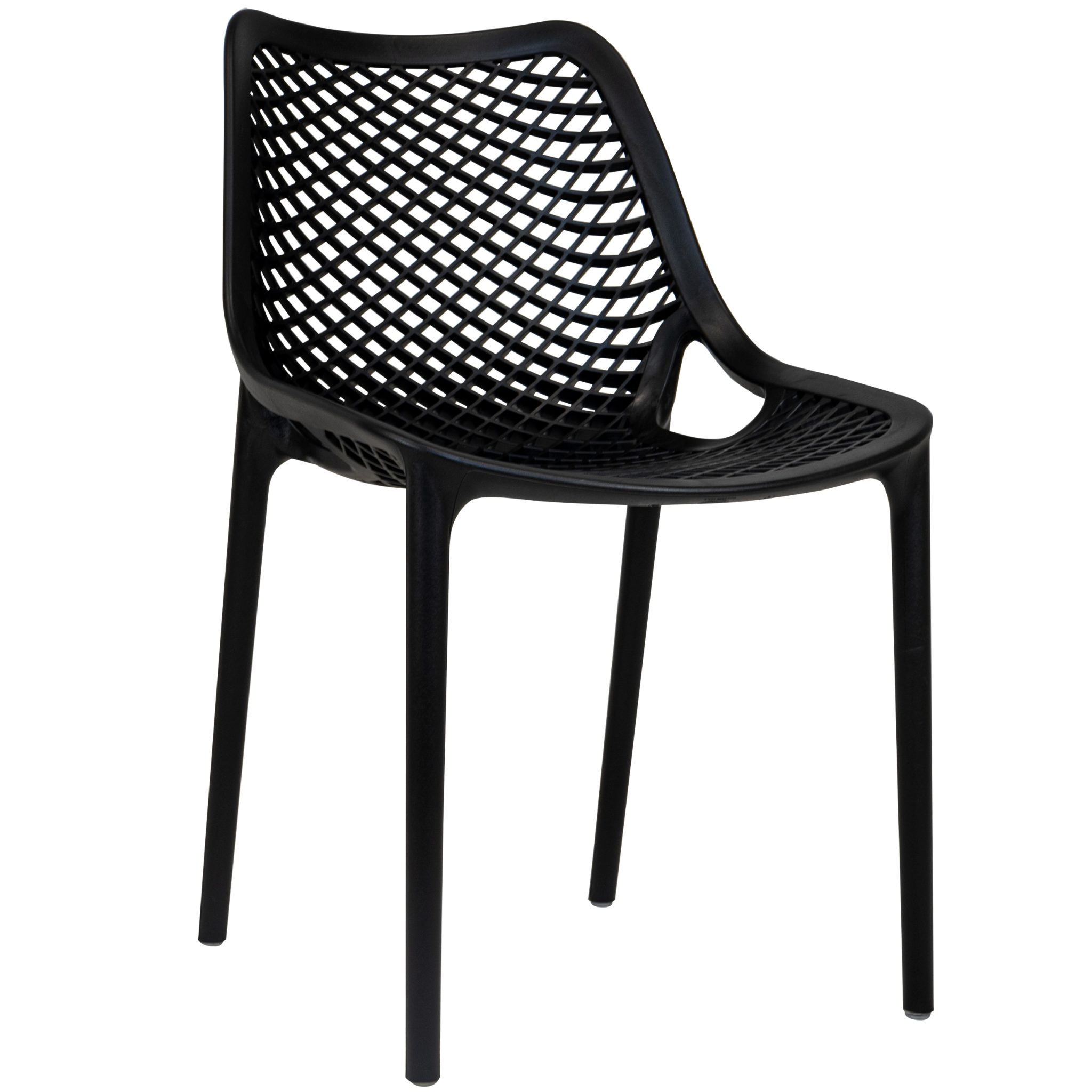Plastová stolička AIR Farba: BLACK