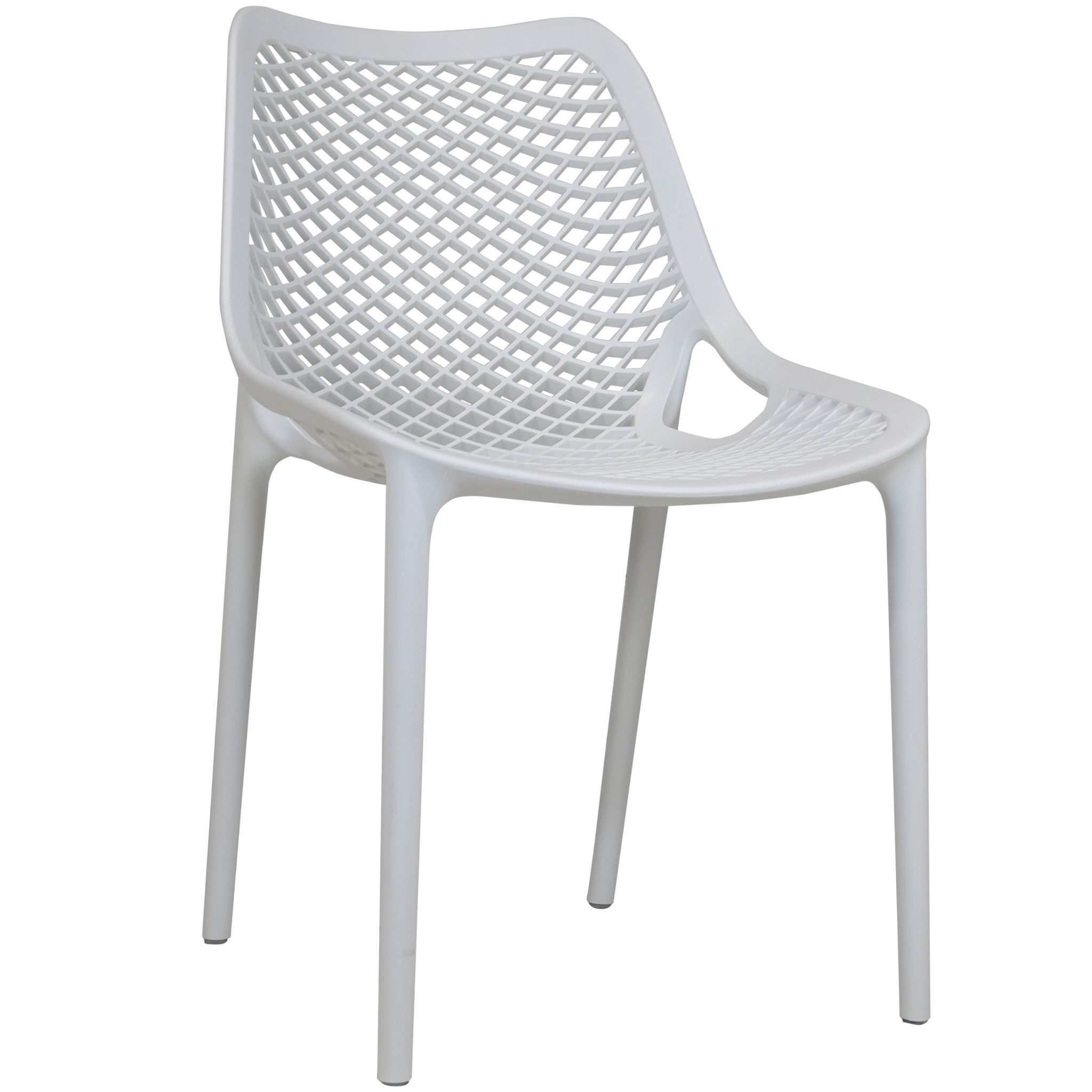 Plastová stolička AIR Farba: WHITE