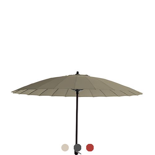 Slnečník Columbia ø260cm Farba: Taupe
