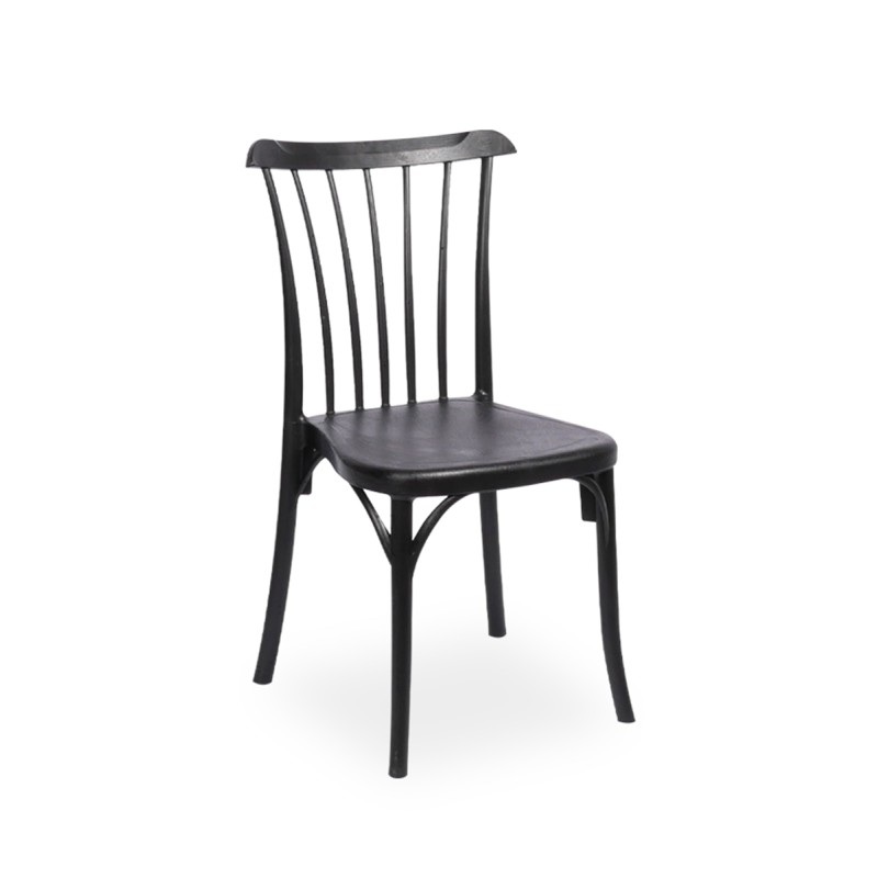 Plastová stolička CLASSIC Farba: Čierna