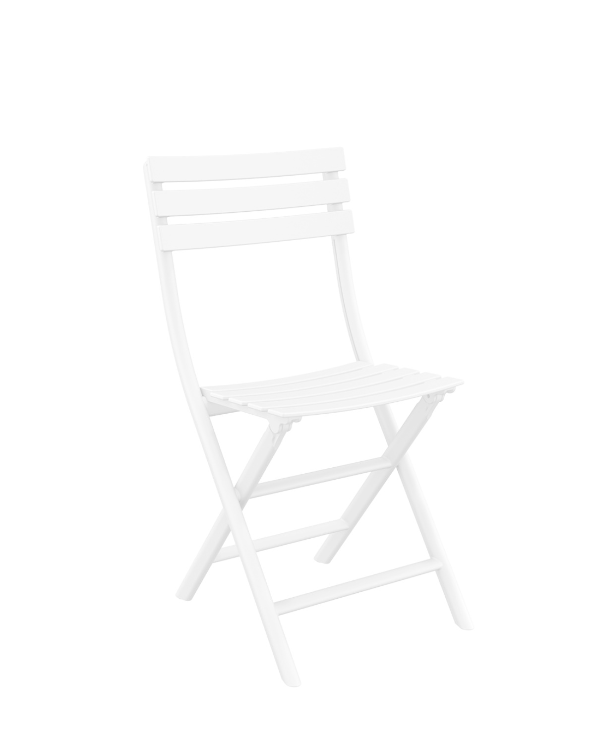 Plastová skladacia stolička HELEN Farba: WHITE