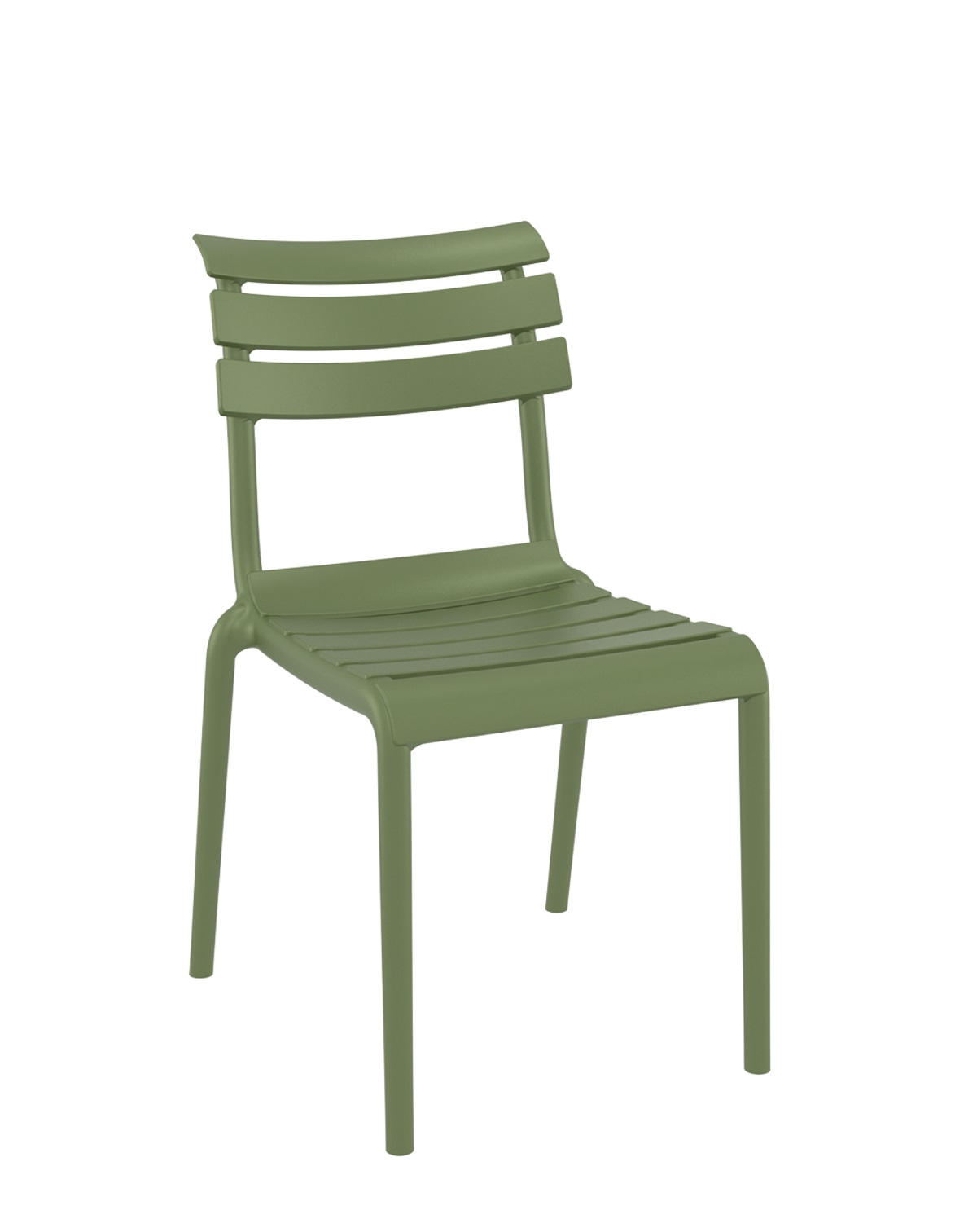 Plastová stolička HELEN Farba: OLIVE GREEN