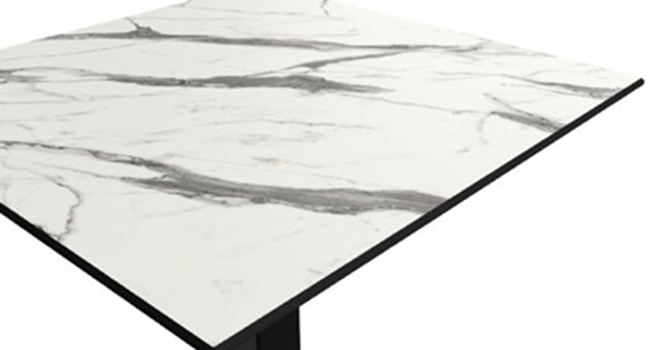 Kompaktná HPL stolová doska Carrara Marble Rozmery: 120x59
