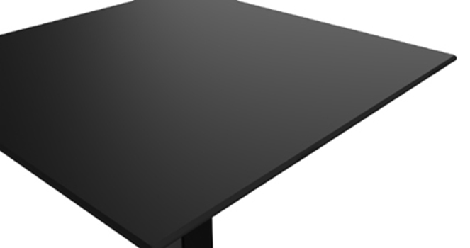 Kompaktná HPL stolová doska Deep Black Rozmery: 139x59