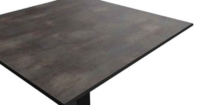 Kompaktná HPL stolová doska Industrial Steel Rozmery: 59x59