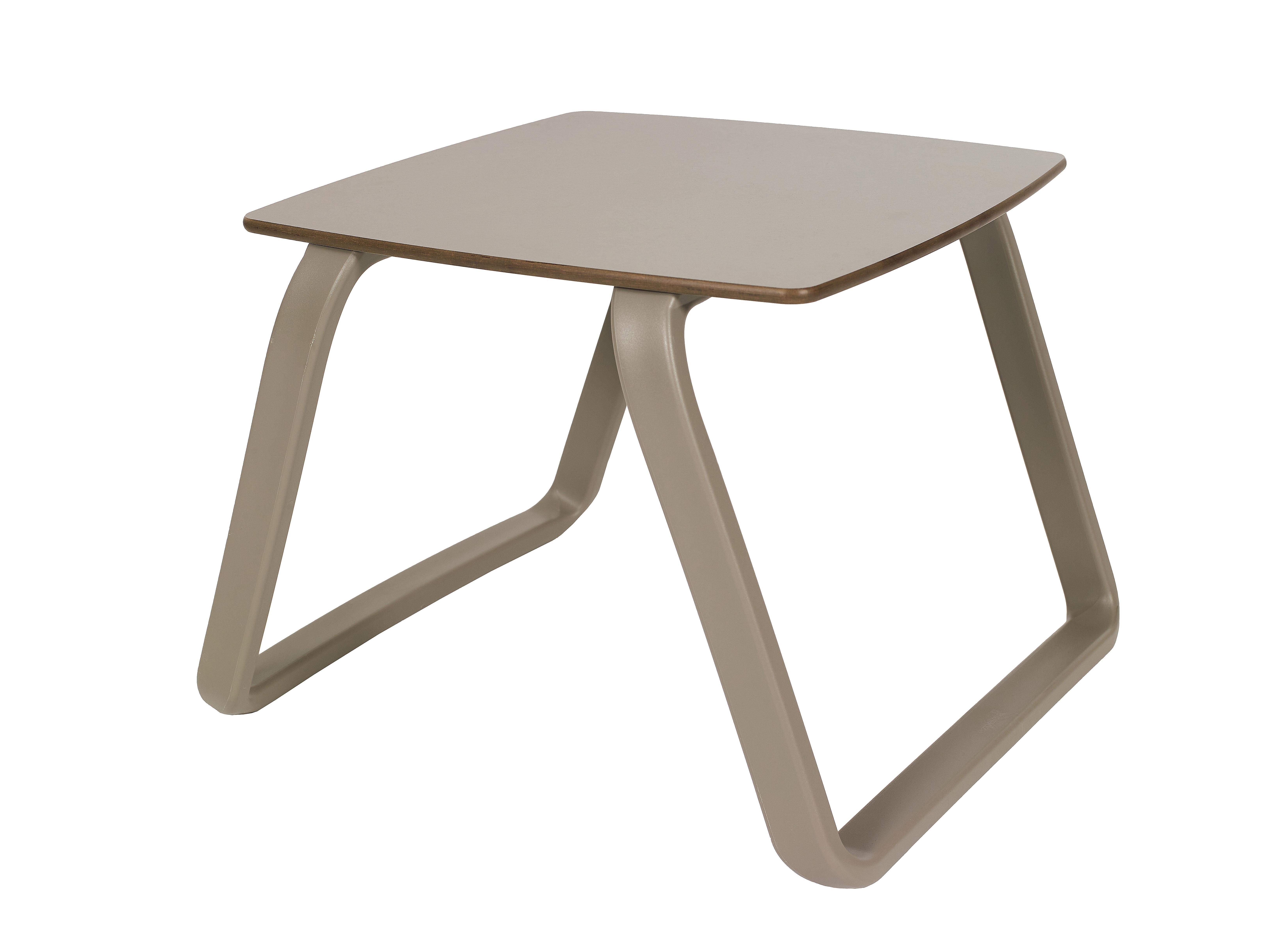 Plastový stolík VILA Farba: TAUPE-SAND