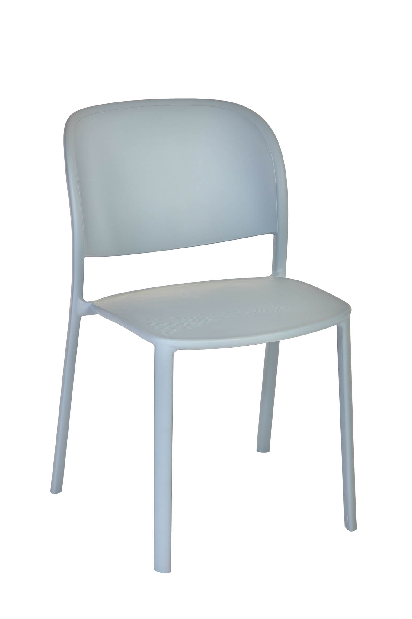 Plastová stolička TRENA Farba: BlueGrey