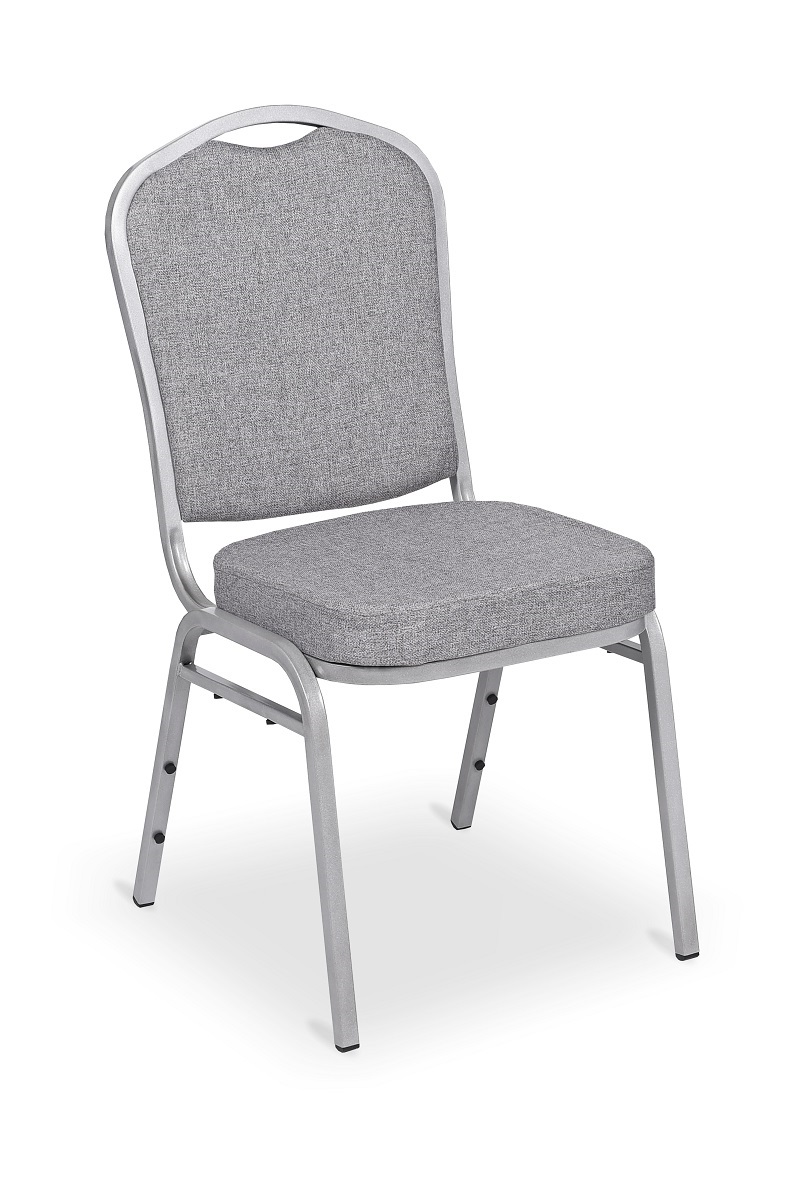 Banketová stolička Charlotte Čalúnenie/rám: GREY/SILVER