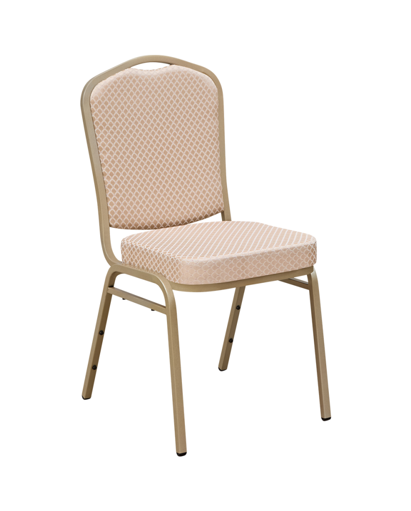 Banketová stolička Charlotte Čalúnenie/rám: BEIGE/CHAMPAGNE
