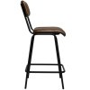 Čalúnená barová stolička JENSON - nízka