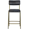 Čalúnená barová stolička JENSON - nízka
