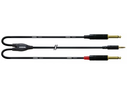 CFY3WPP-3-m-Jack-3-5-mm-stereo-2-x-Jack-6-3-mono-obrazok-1