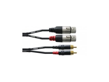 CFU3FC-kabel-3-m-konektory-XLR-female-Cinch-obrazok-1